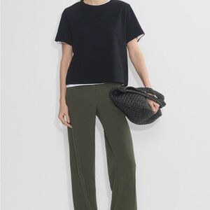 Aritzia Agency Pant - Mirror Crepe